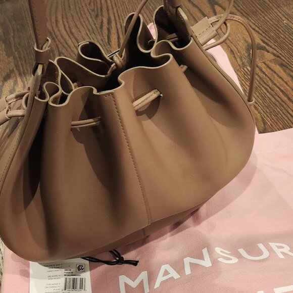 Mansur Gavriel Flora drawstring bag - Picture 7 of 8